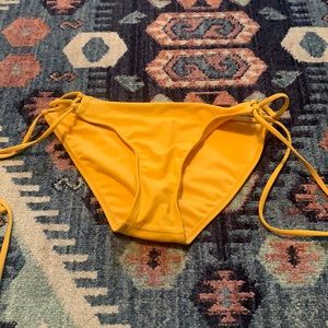 yellow bikini bottoms